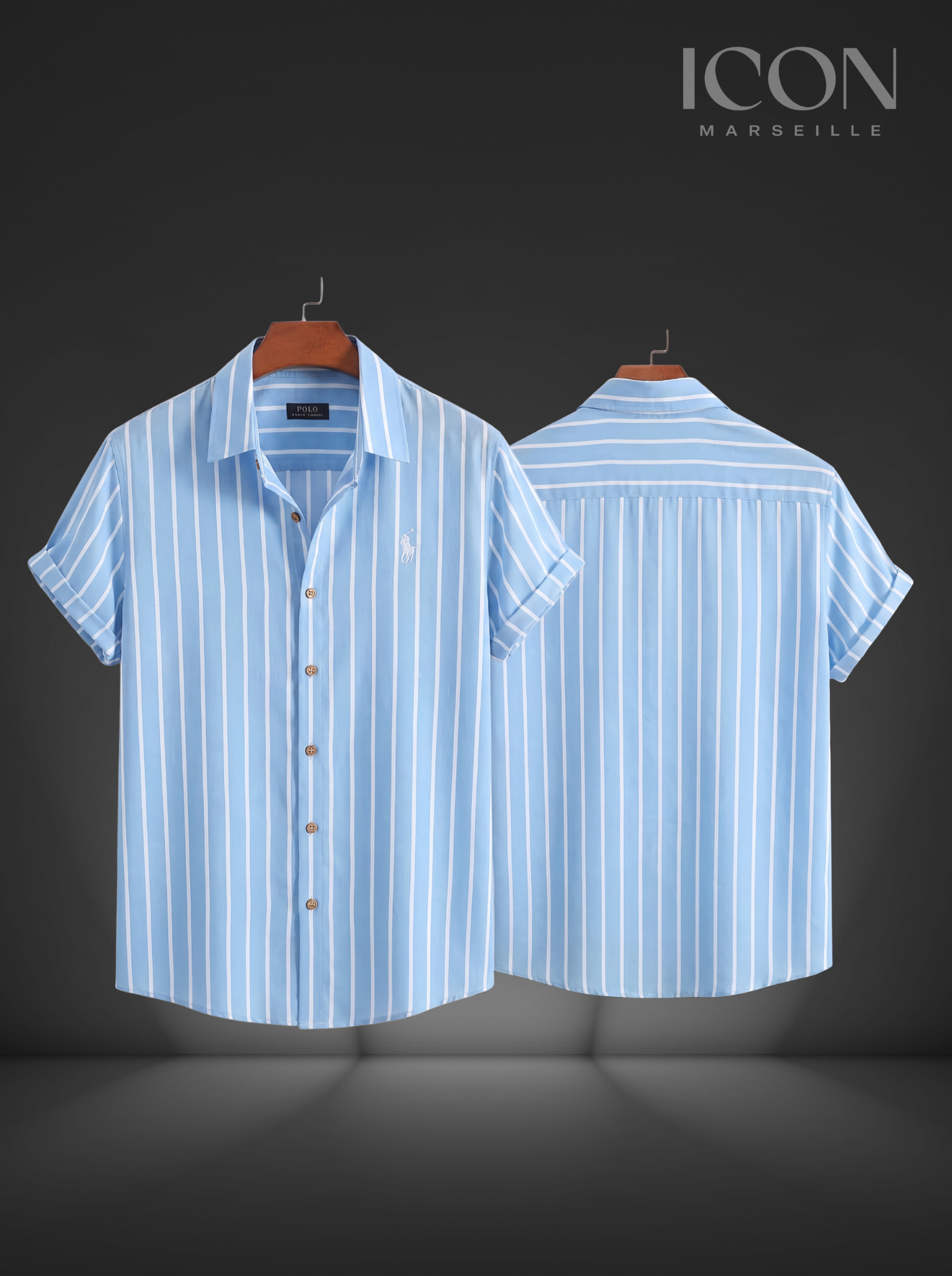 ICON® MARSEILLE - CHEMISE VIRAL D'ÉTÉ