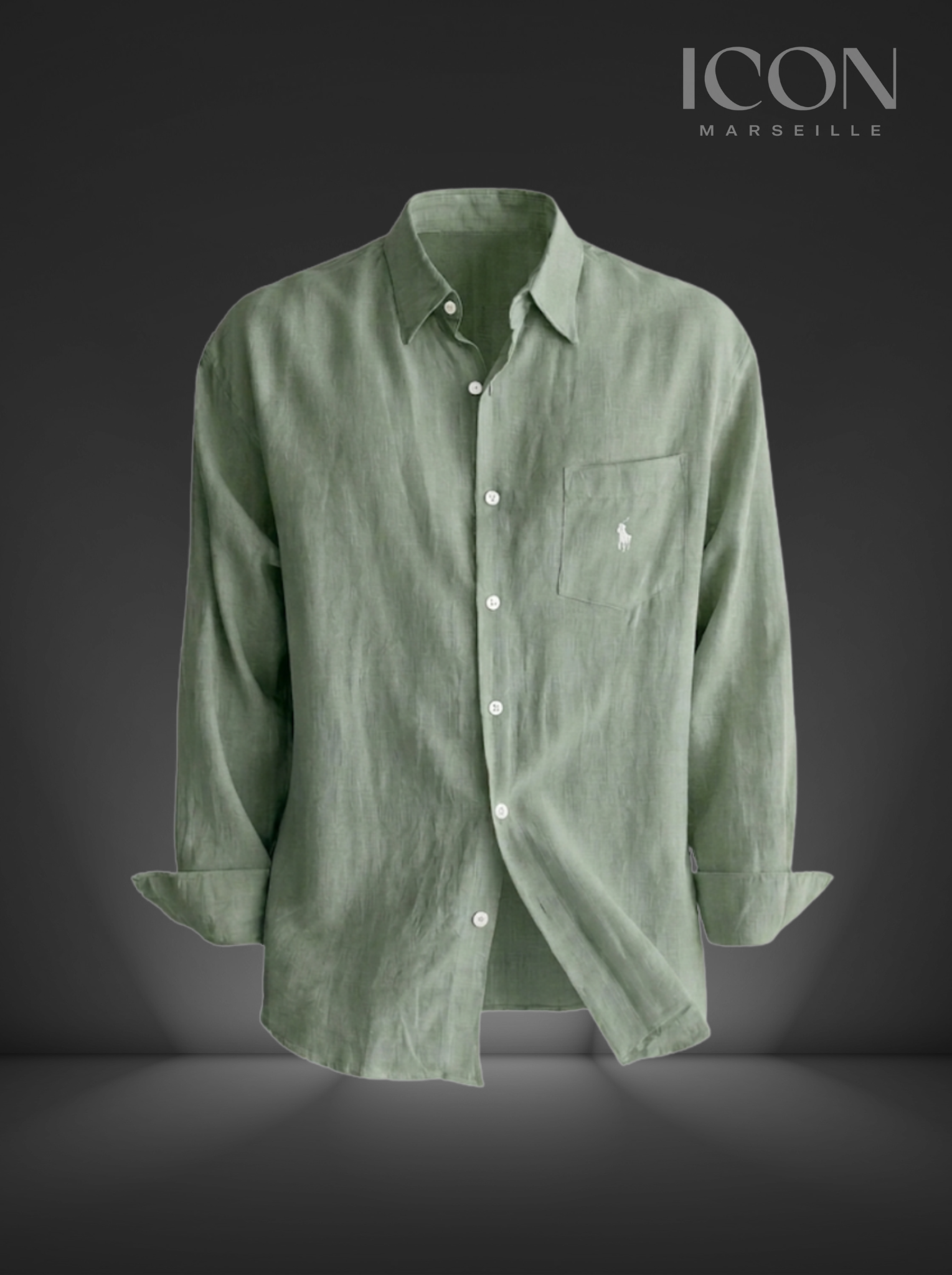 ICON® MARSEILLE - CHEMISE D'ÉTÉ EN LIN