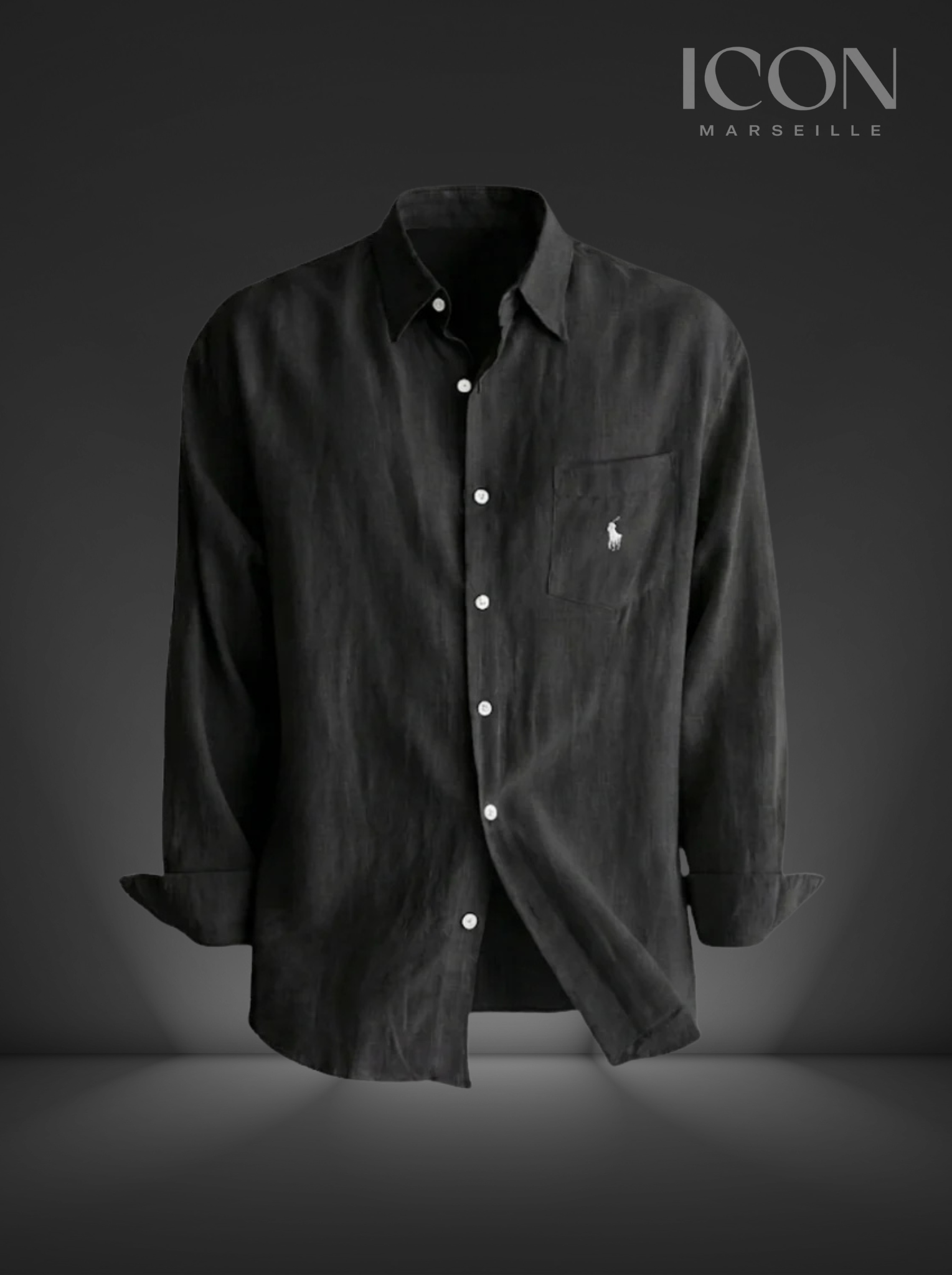 ICON® MARSEILLE - CHEMISE D'ÉTÉ EN LIN
